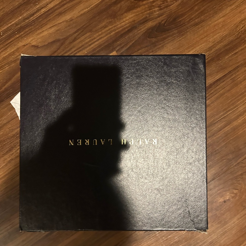 Ralph Lauren Purple Label Zoie Boot. Sz.37 (6). Blk/red. New w/box.